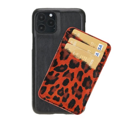 Ultimate Jacket  iPhone 11 Series Genuine Leather Case with Detachable Card Holder / UJ DE