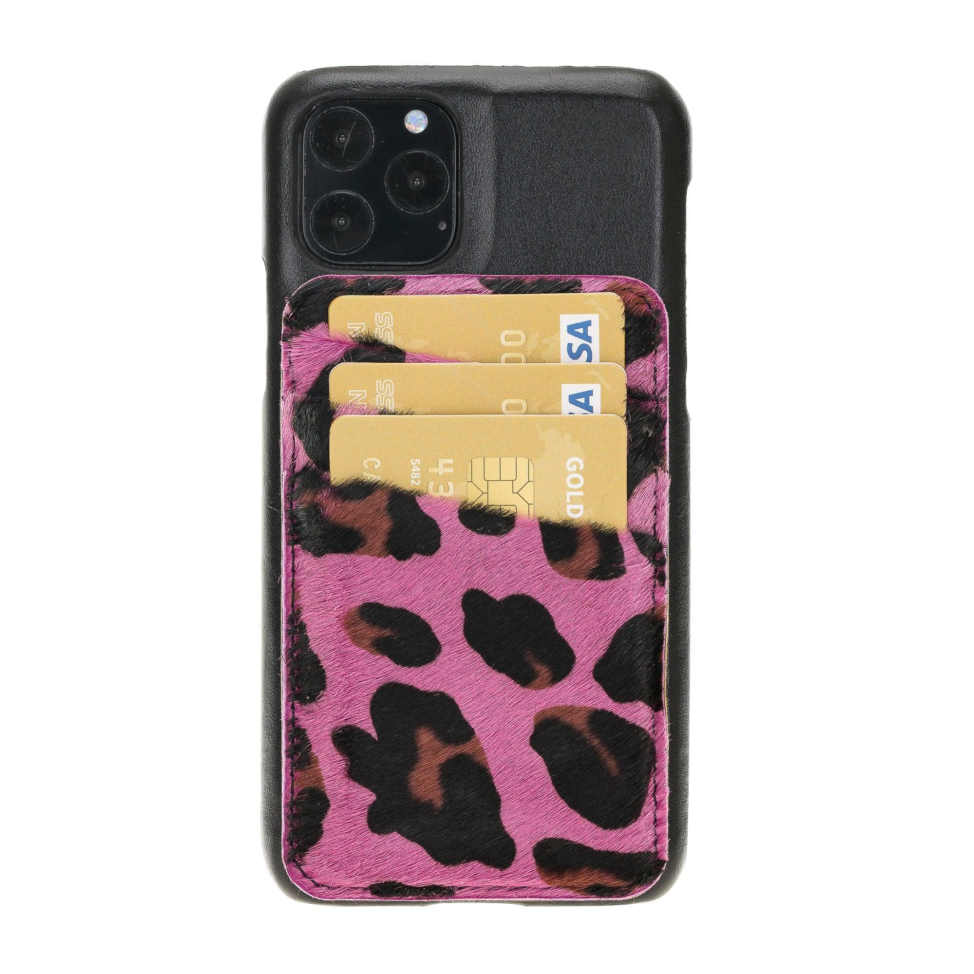 Ultimate Jacket  iPhone 11 Series Genuine Leather Case with Detachable Card Holder / UJ DE