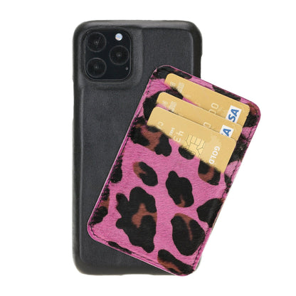 Ultimate Jacket  iPhone 11 Series Genuine Leather Case with Detachable Card Holder / UJ DE