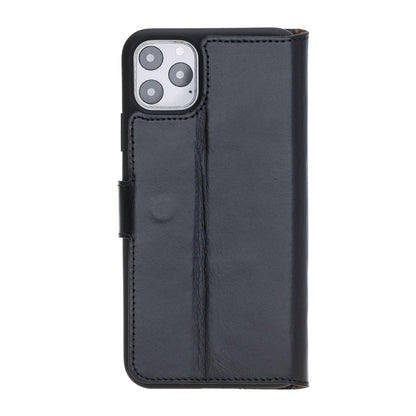 Wallet Folio with ID Slot Leather Wallet Case For Apple iPhone 11 Series