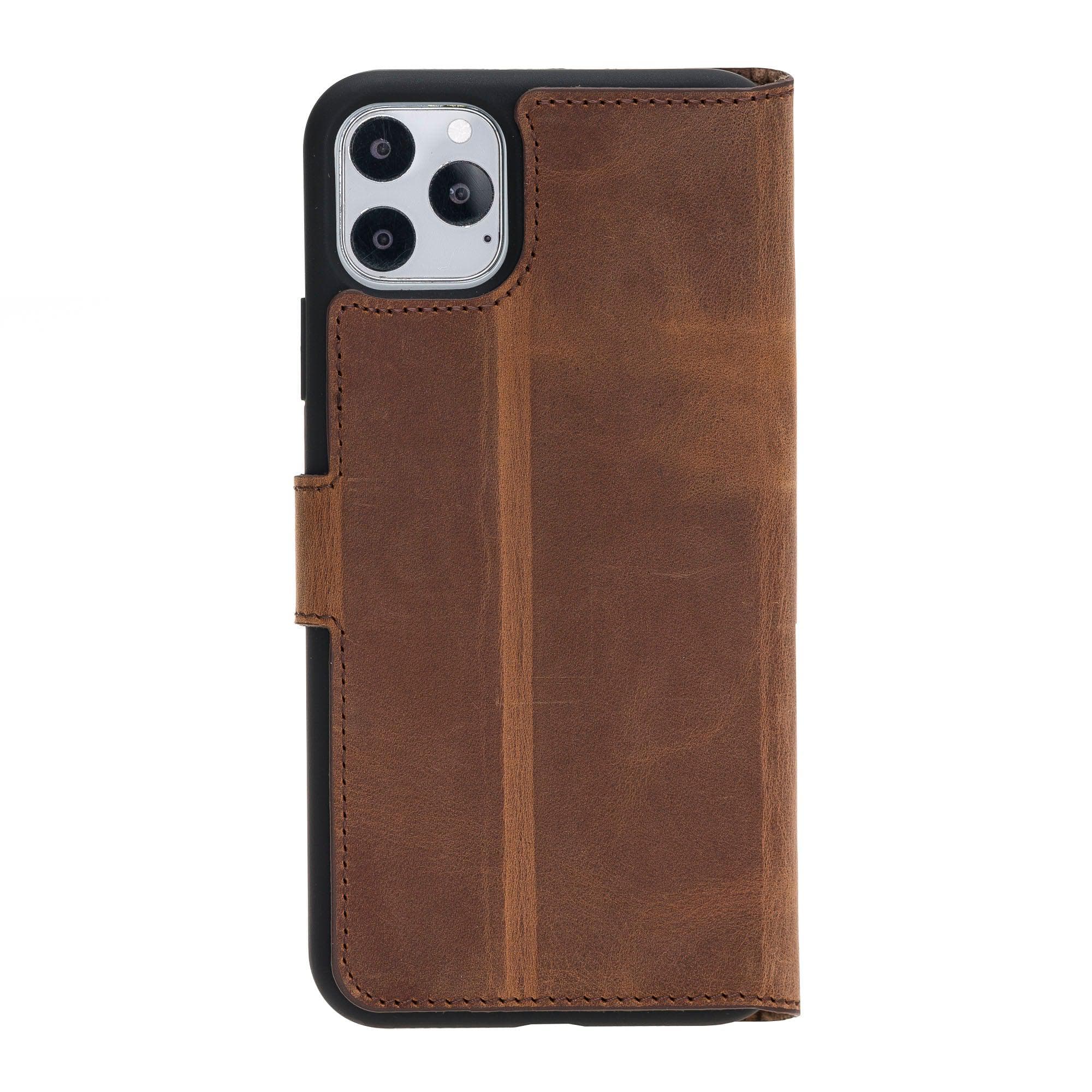 Wallet Folio with ID Slot Leather Wallet Case For Apple iPhone 11 Series