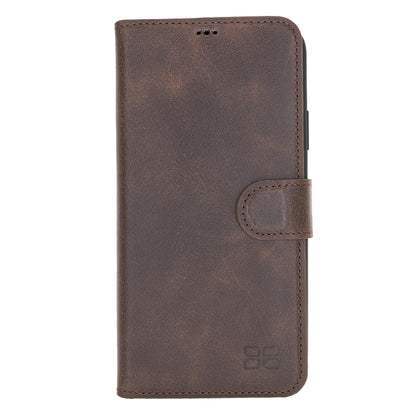 Wallet Folio with ID Slot Leather Wallet Case For Apple iPhone 11 Series