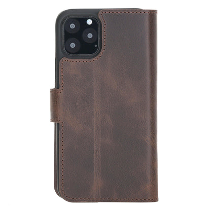 Wallet Folio with ID Slot Leather Wallet Case For Apple iPhone 11 Series