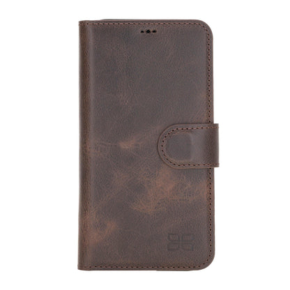 Wallet Folio with ID Slot Leather Wallet Case For Apple iPhone 11 Series