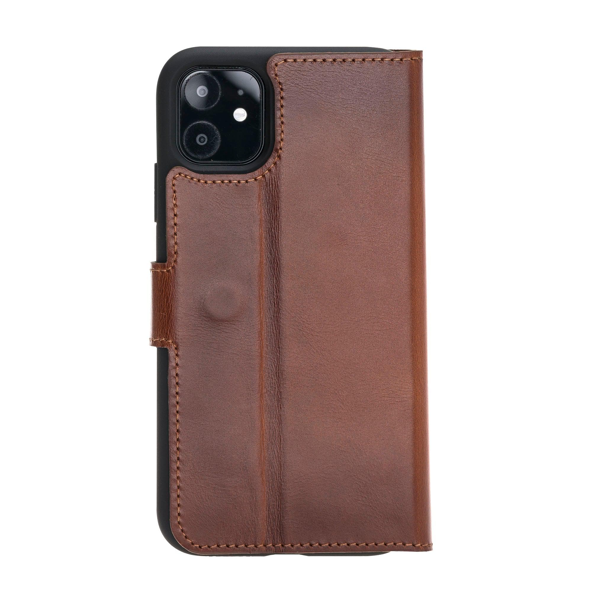 Wallet Folio with ID Slot Leather Wallet Case For Apple iPhone 11 Series