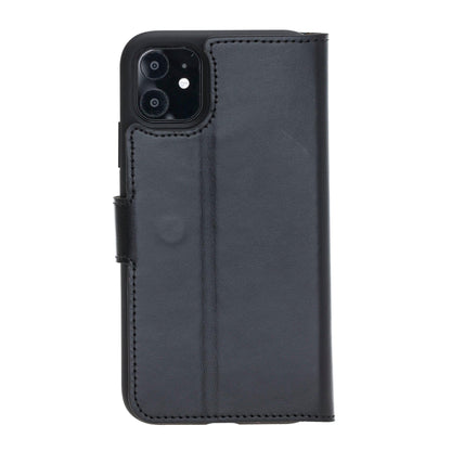 Wallet Folio with ID Slot Leather Wallet Case For Apple iPhone 11 Series