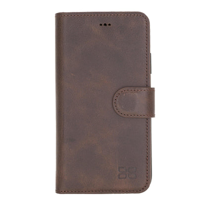 Wallet Folio with ID Slot Leather Wallet Case For Apple iPhone 11 Series