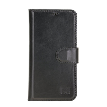 Wallet Case iPhone 12 Series Non-Detachable Genuine Leather Wallet Case - WC