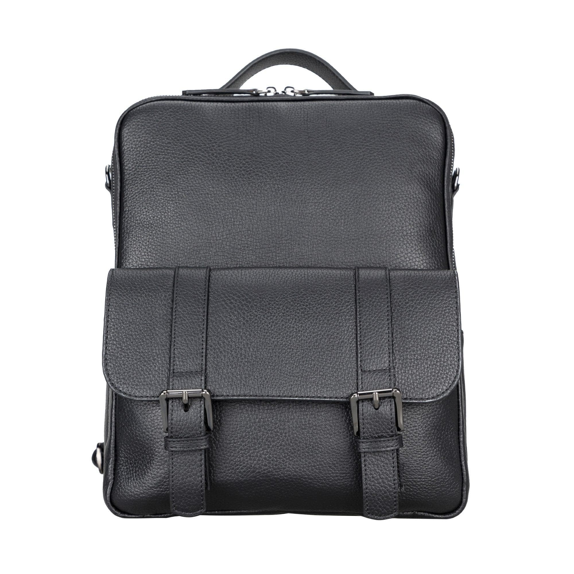 Leather Laptop & MacBook Backpack for Work & Travel