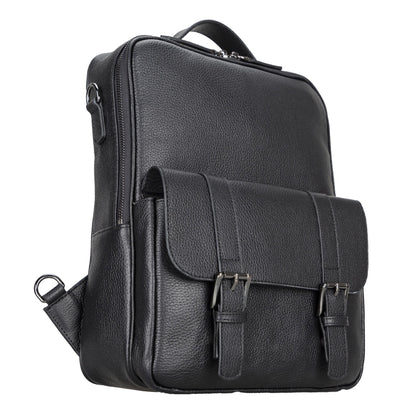 Leather Laptop & MacBook Backpack for Work & Travel