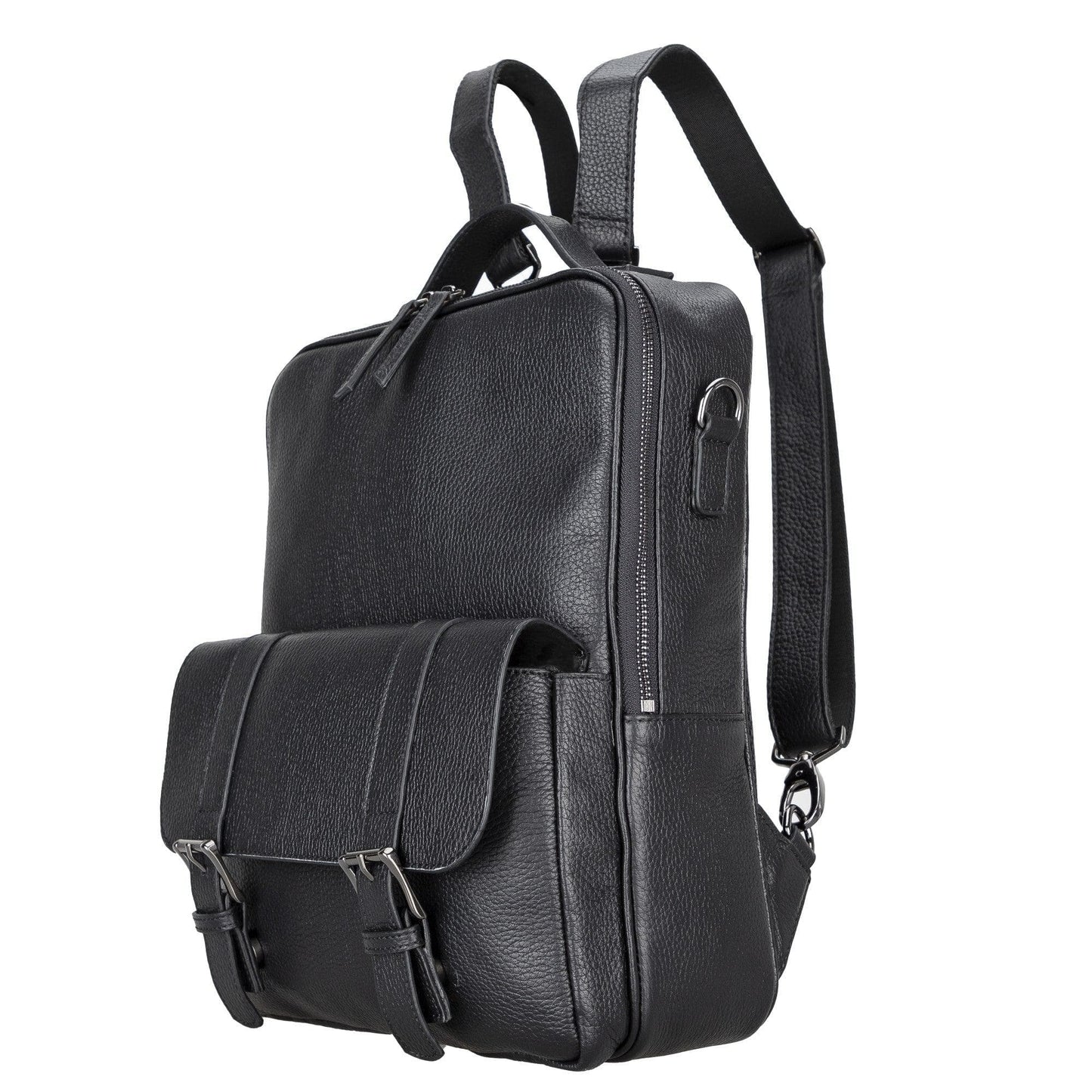 Leather Laptop & MacBook Backpack for Work & Travel