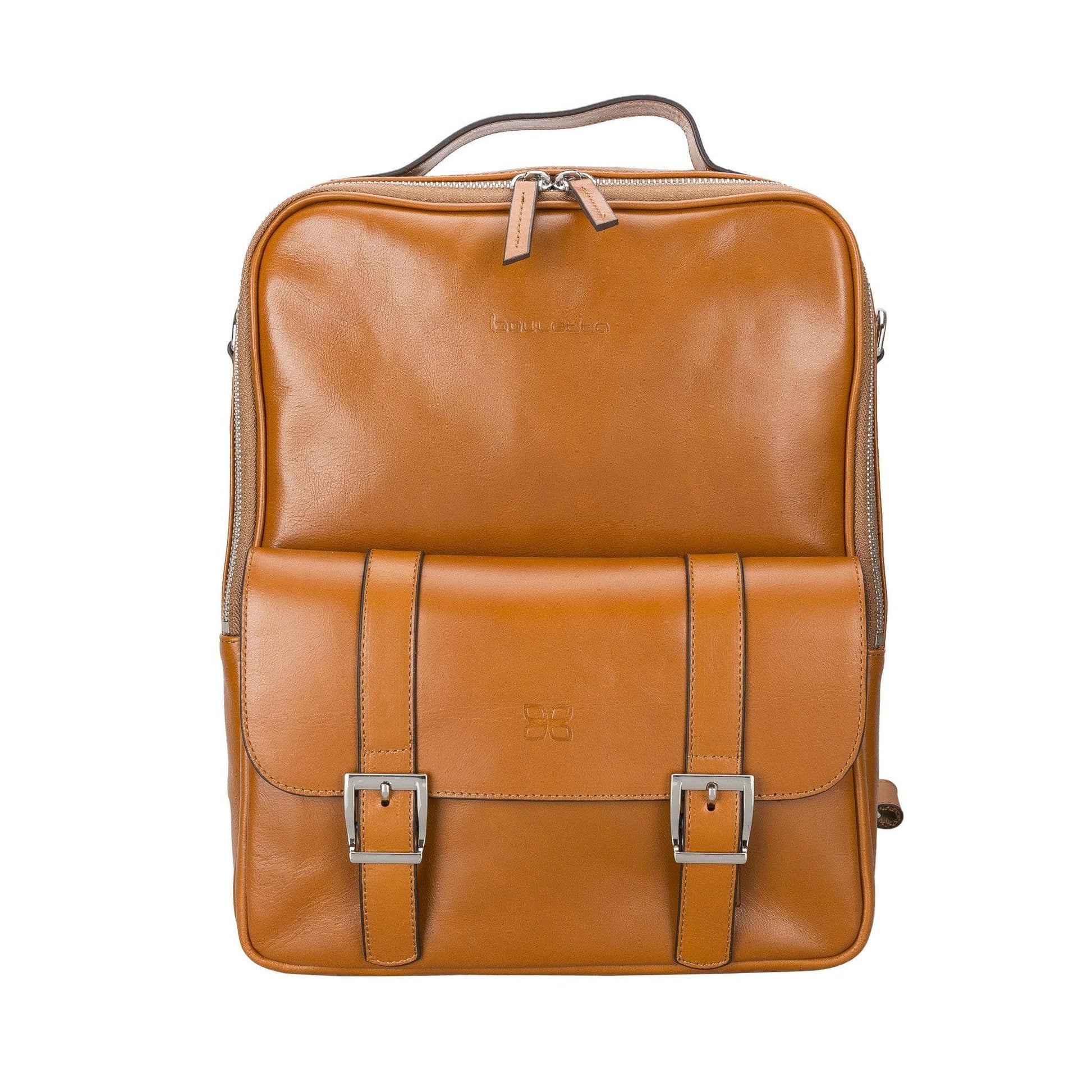 Leather Laptop & MacBook Backpack for Work & Travel