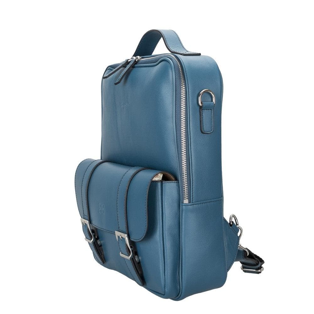 Leather Laptop & MacBook Backpack for Work & Travel