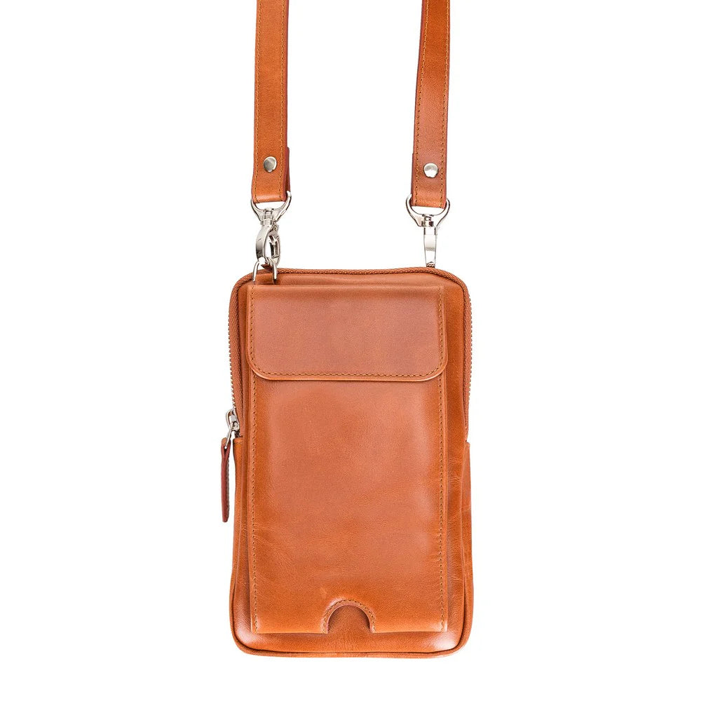 Nile Genuine Leather Crossbody Bag