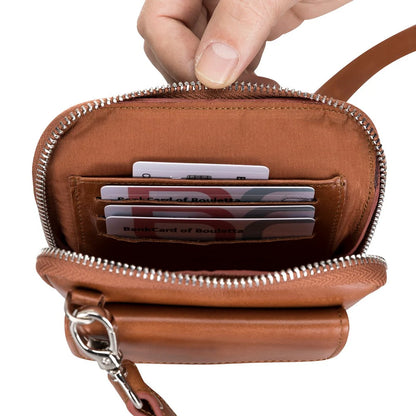 Nile Genuine Leather Crossbody Bag