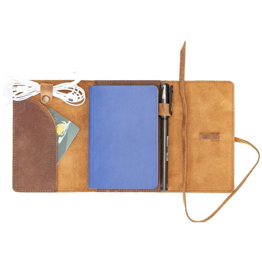 Luxury Leather Agenda & Organizer Cover - The Stitched Cow