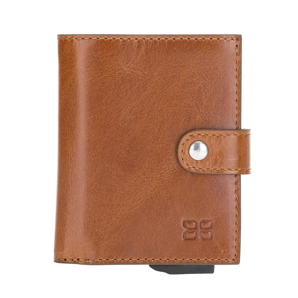 Palermo Zip Mechanical Genuine Leather Card Holder
