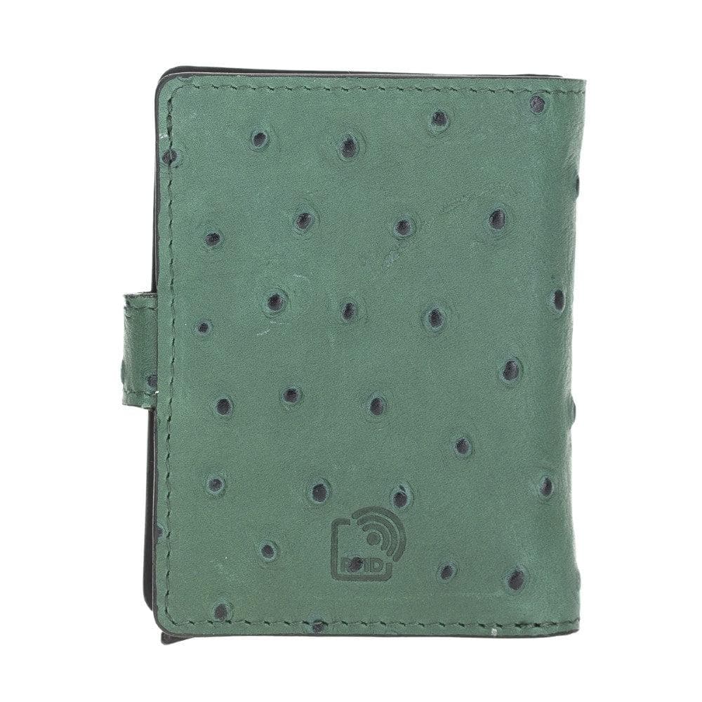 Palermo Zip Mechanical Genuine Leather Card Holder