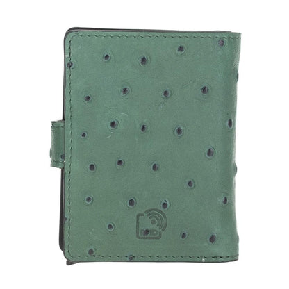 Palermo Zip Mechanical Genuine Leather Card Holder