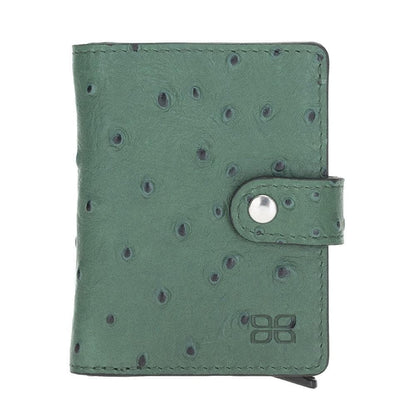 Palermo Zip Mechanical Genuine Leather Card Holder