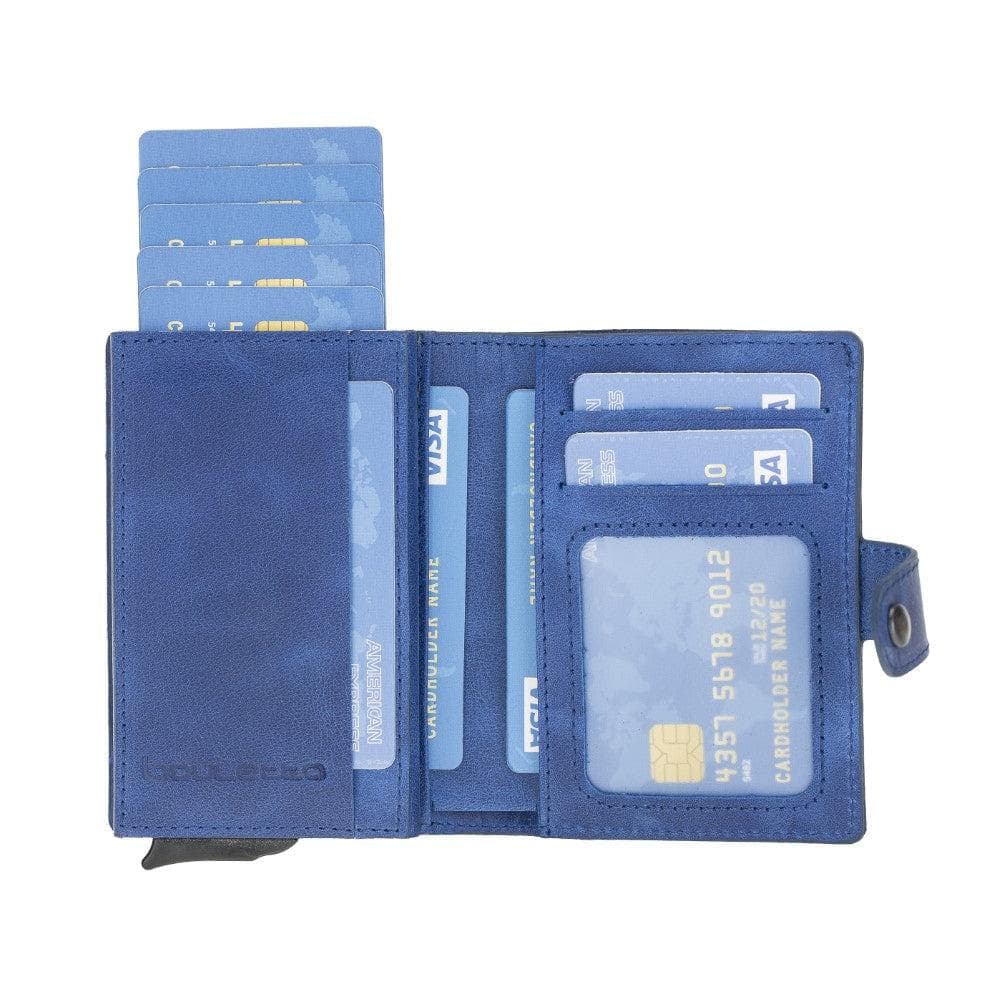 Palermo Zip Mechanical Genuine Leather Card Holder