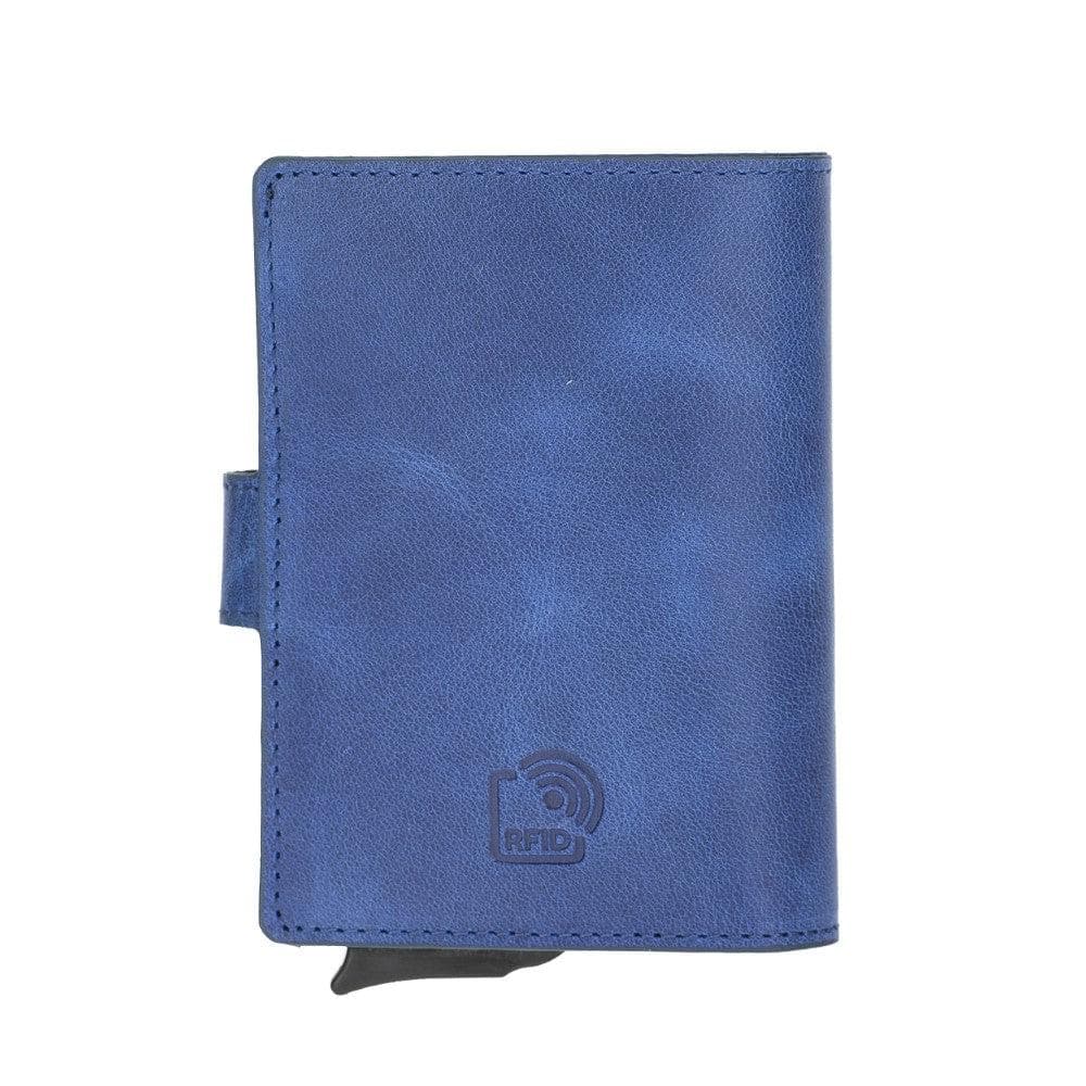 Palermo Zip Mechanical Genuine Leather Card Holder