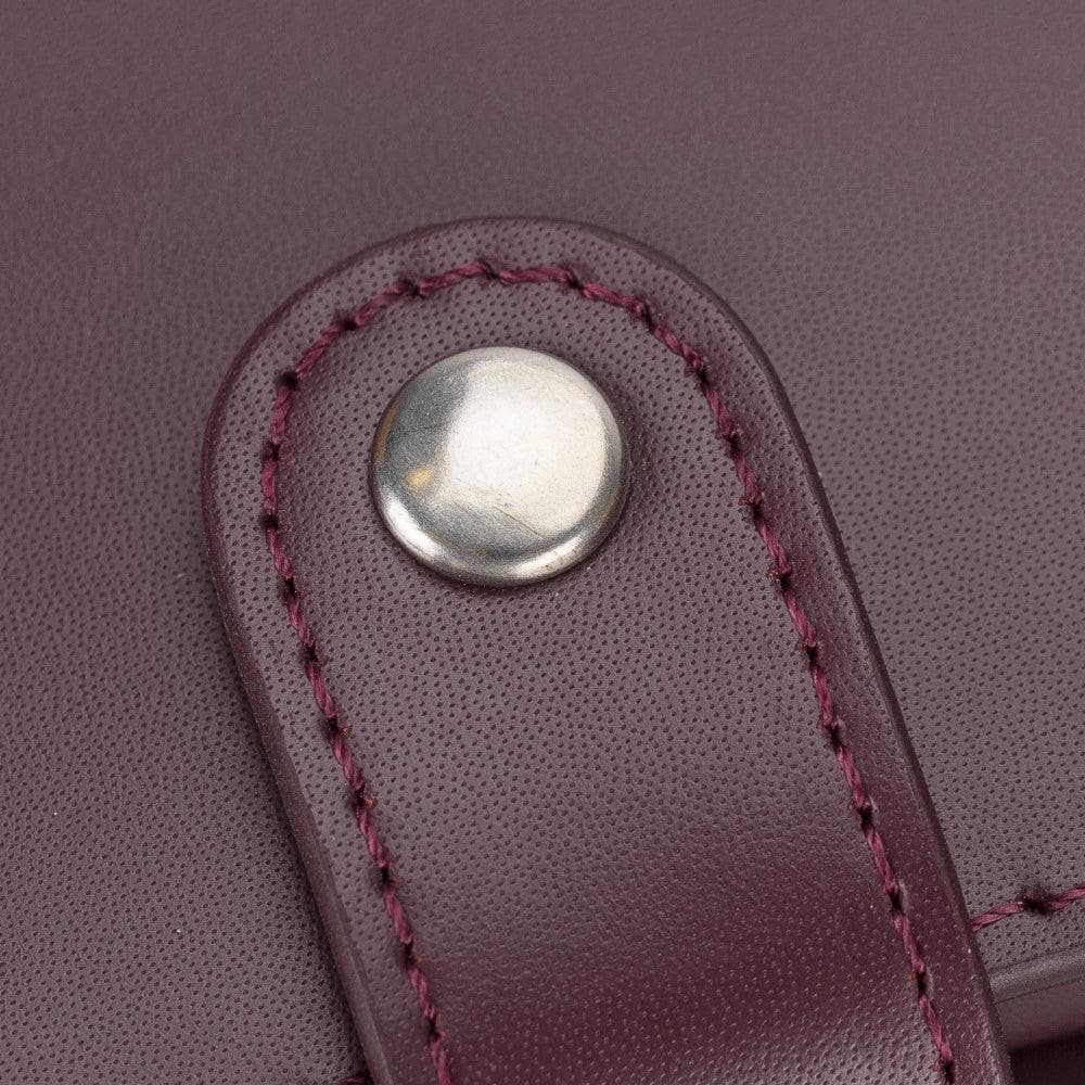 Palermo Zip Mechanical Genuine Leather Card Holder