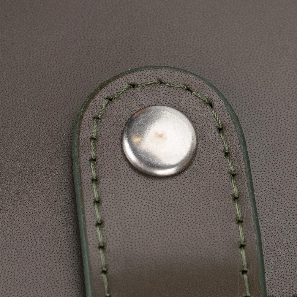 Palermo Zip Mechanical Genuine Leather Card Holder