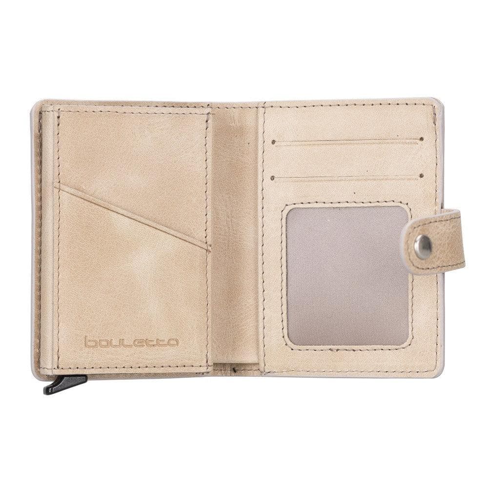 Palermo Zip Mechanical Genuine Leather Card Holder