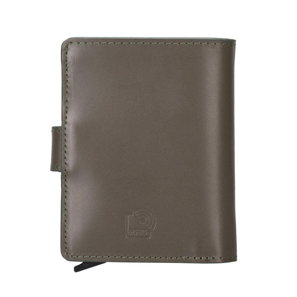 Palermo Zip Mechanical Genuine Leather Card Holder