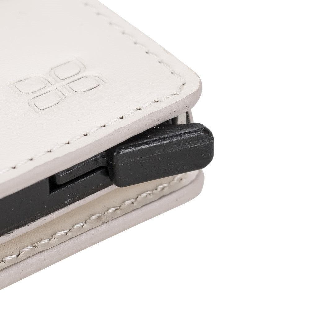 Palermo Zip Mechanical Genuine Leather Card Holder
