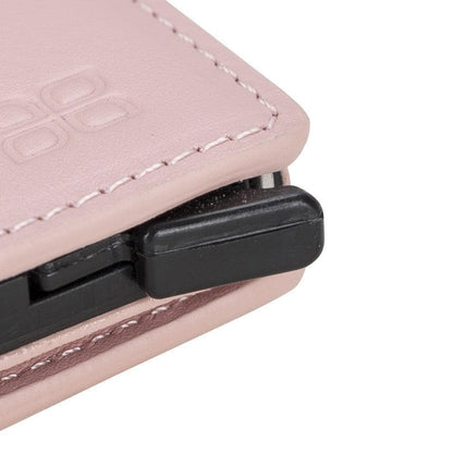 Palermo Zip Mechanical Genuine Leather Card Holder