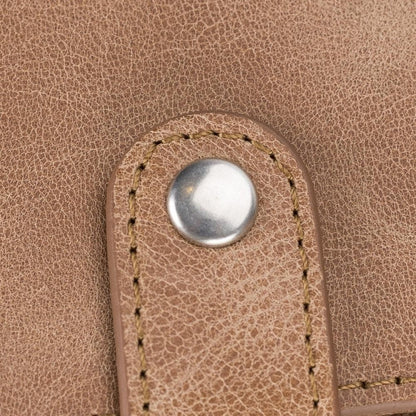 Palermo Zip Mechanical Genuine Leather Card Holder