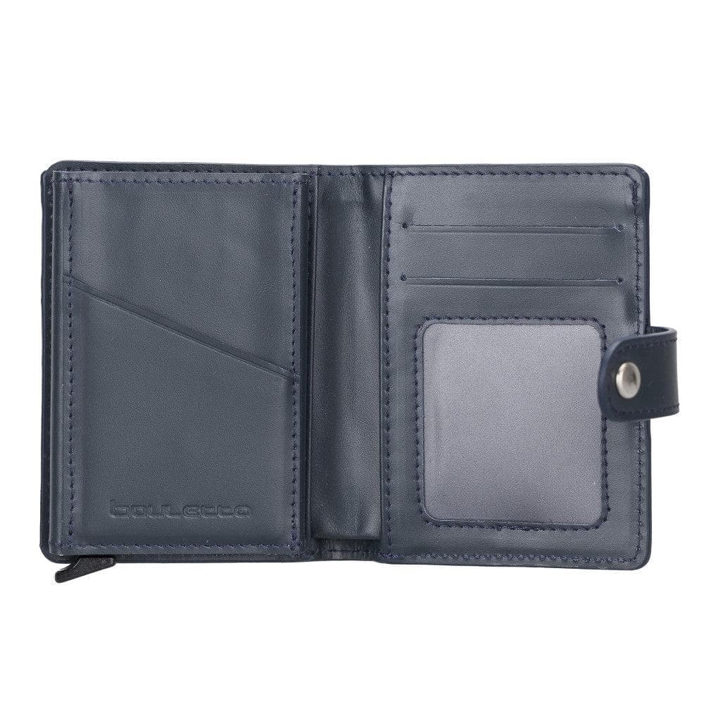 Palermo Zip Mechanical Genuine Leather Card Holder