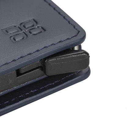 Palermo Zip Mechanical Genuine Leather Card Holder