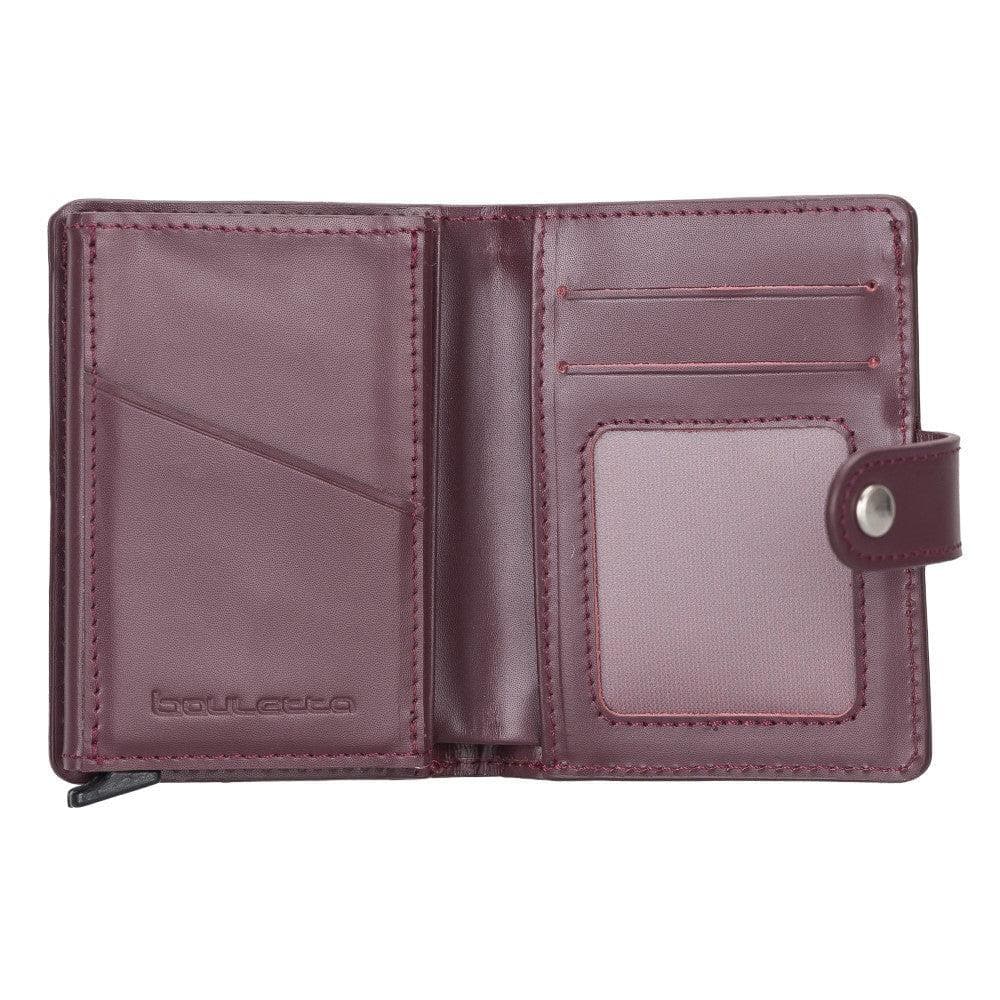 Palermo Zip Mechanical Genuine Leather Card Holder