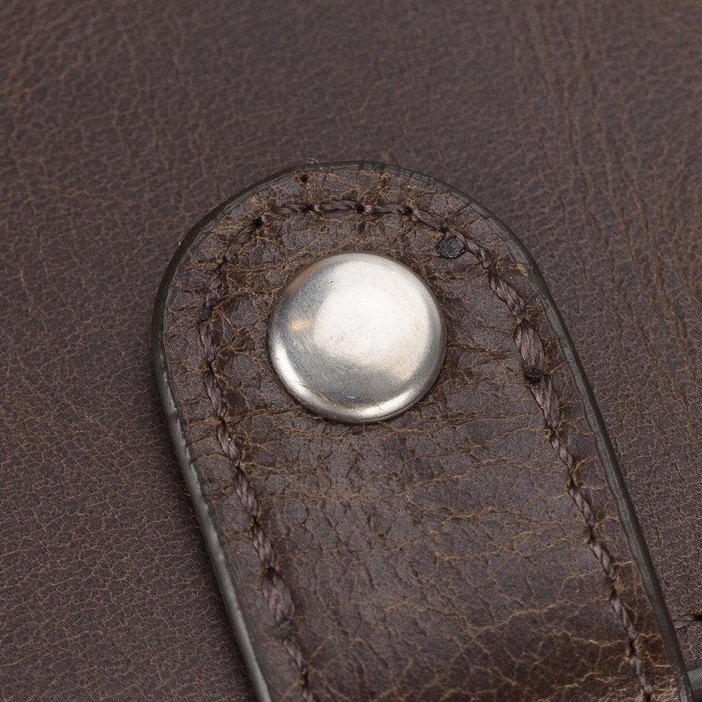 Palermo Zip Mechanical Genuine Leather Card Holder