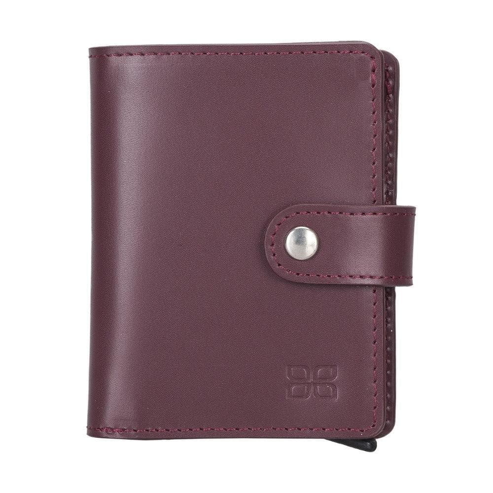 Palermo Zip Mechanical Genuine Leather Card Holder