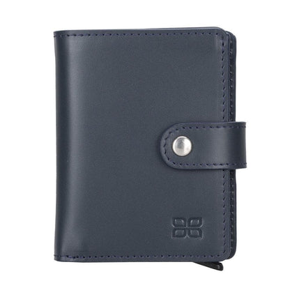 Palermo Zip Mechanical Genuine Leather Card Holder