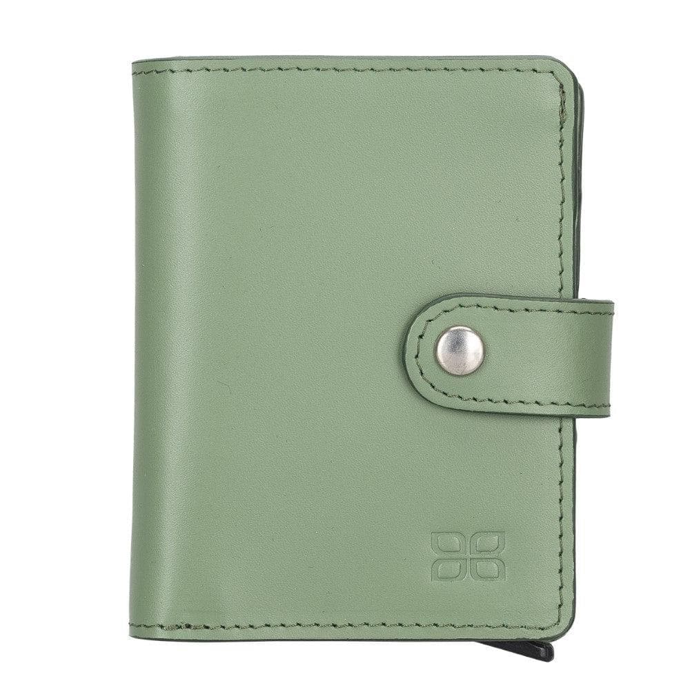 Palermo Zip Mechanical Genuine Leather Card Holder