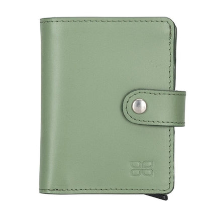 Palermo Zip Mechanical Genuine Leather Card Holder