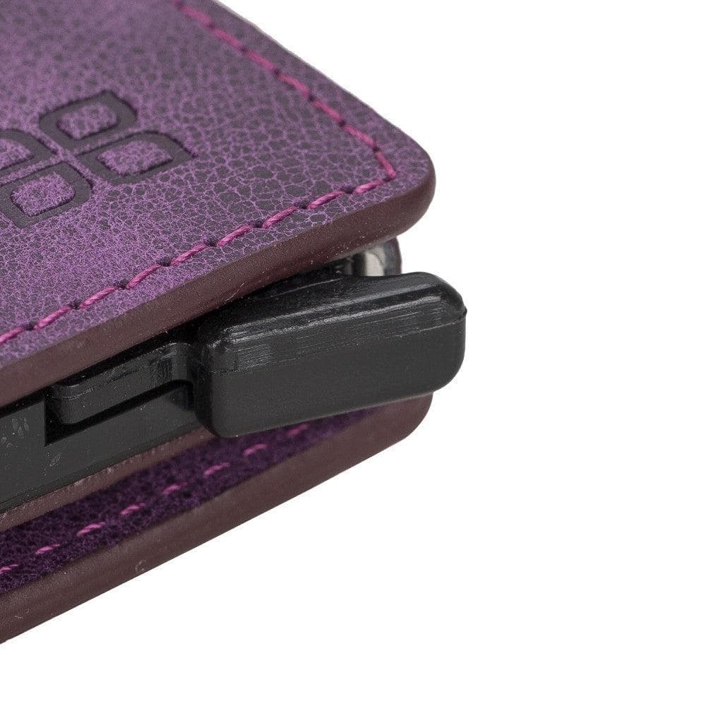 Palermo Zip Mechanical Genuine Leather Card Holder