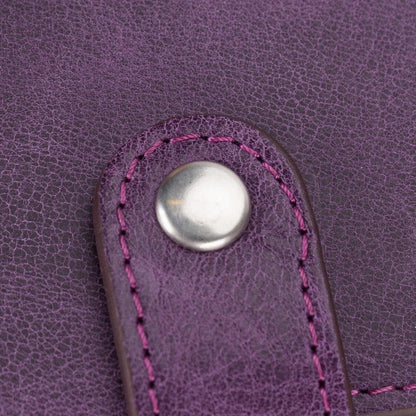 Palermo Zip Mechanical Genuine Leather Card Holder