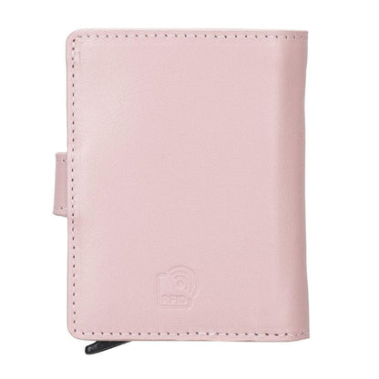 Palermo Zip Mechanical Genuine Leather Card Holder