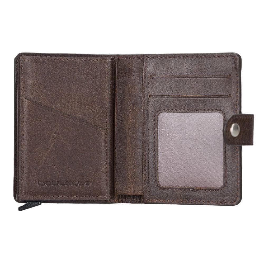 Palermo Zip Mechanical Genuine Leather Card Holder