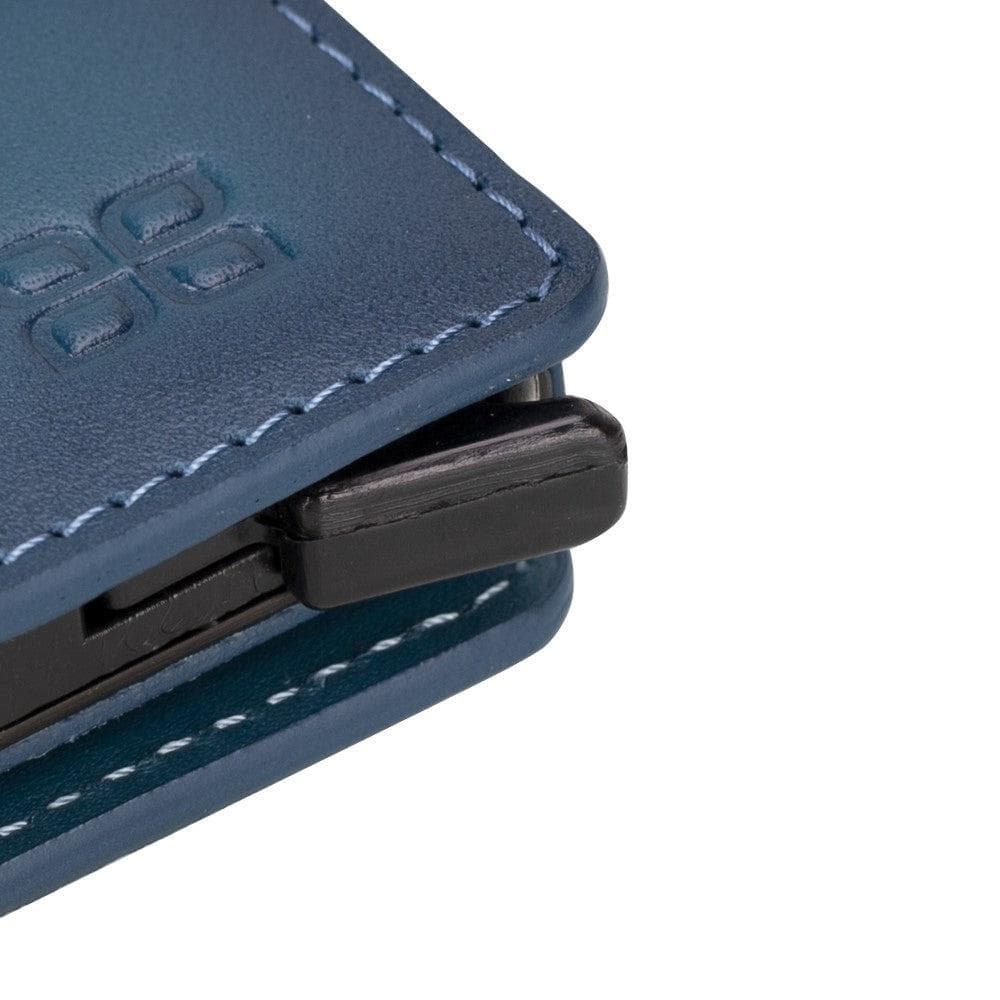 Palermo Zip Mechanical Genuine Leather Card Holder