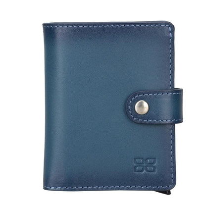 Palermo Zip Mechanical Genuine Leather Card Holder