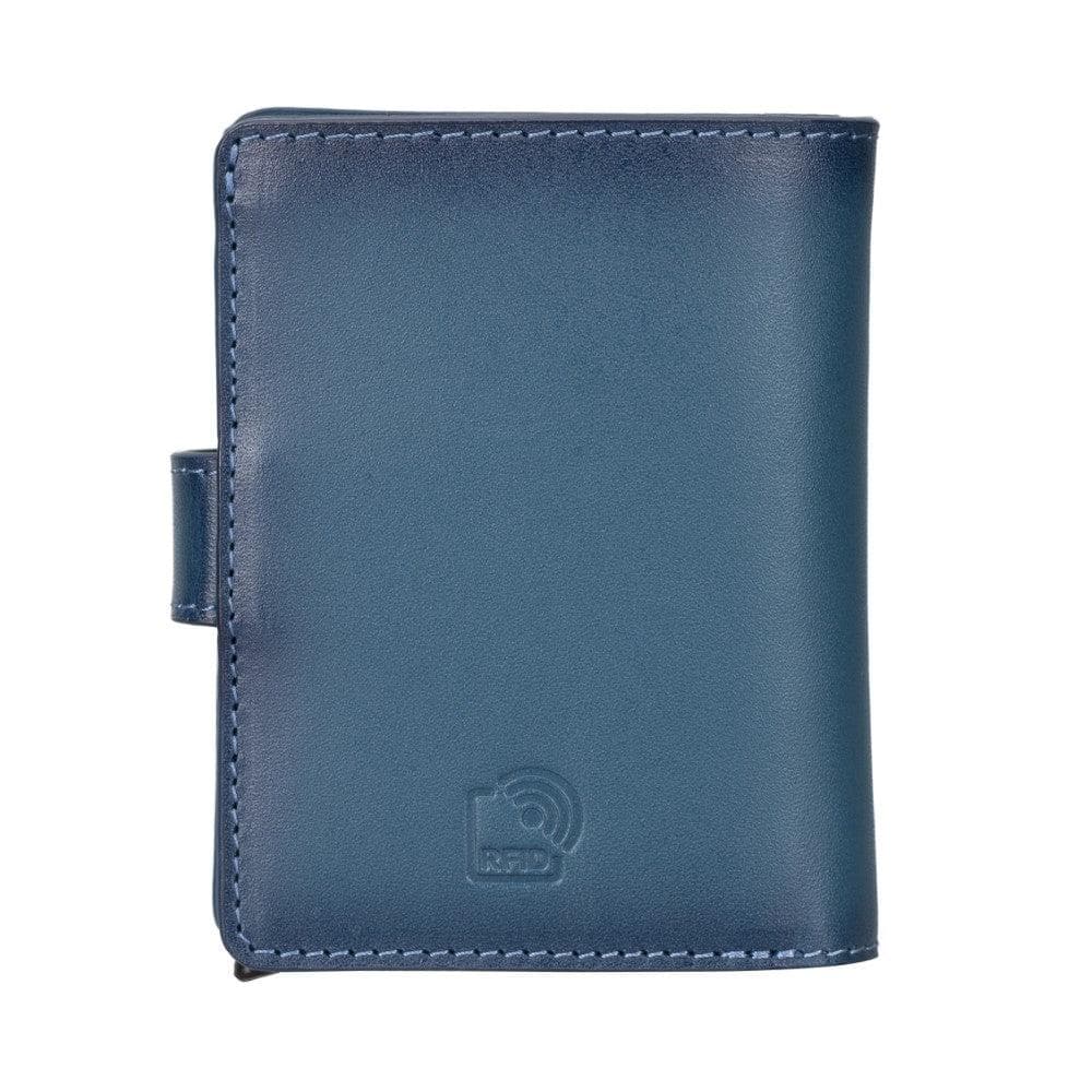 Palermo Zip Mechanical Genuine Leather Card Holder