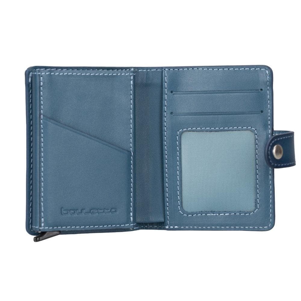 Palermo Zip Mechanical Genuine Leather Card Holder