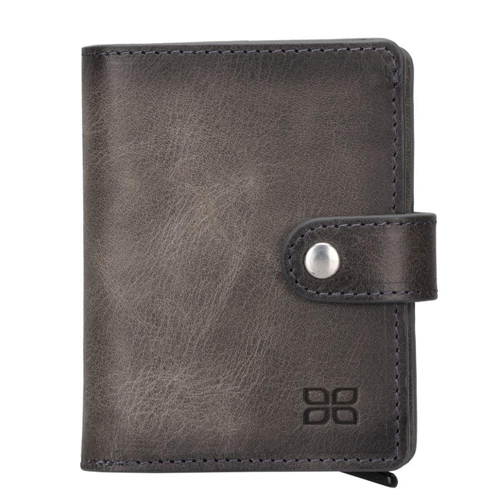 Palermo Zip Mechanical Genuine Leather Card Holder